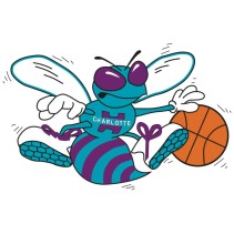 Vinilos y pegatinas baloncesto nba escudo charlotte hornets